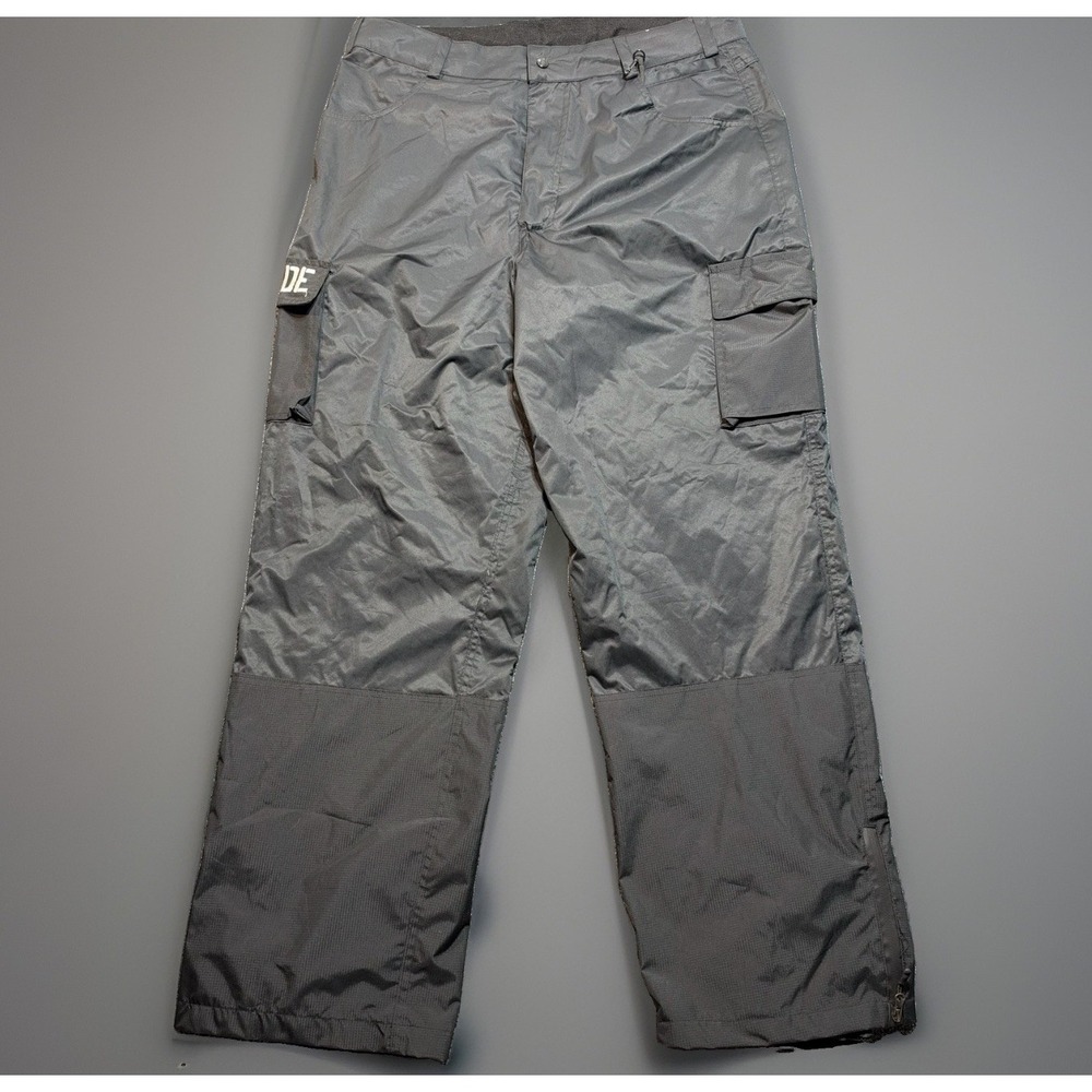 Vintage Grenade Snowboard Cargo Pants Black Men's Size XL Baggy Ski Snow Pants